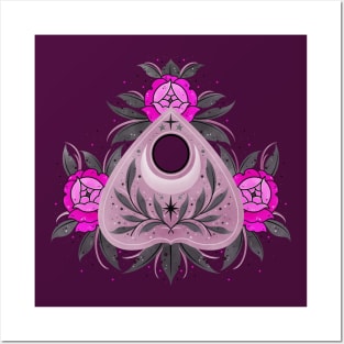Starry night floral planchette ' Posters and Art